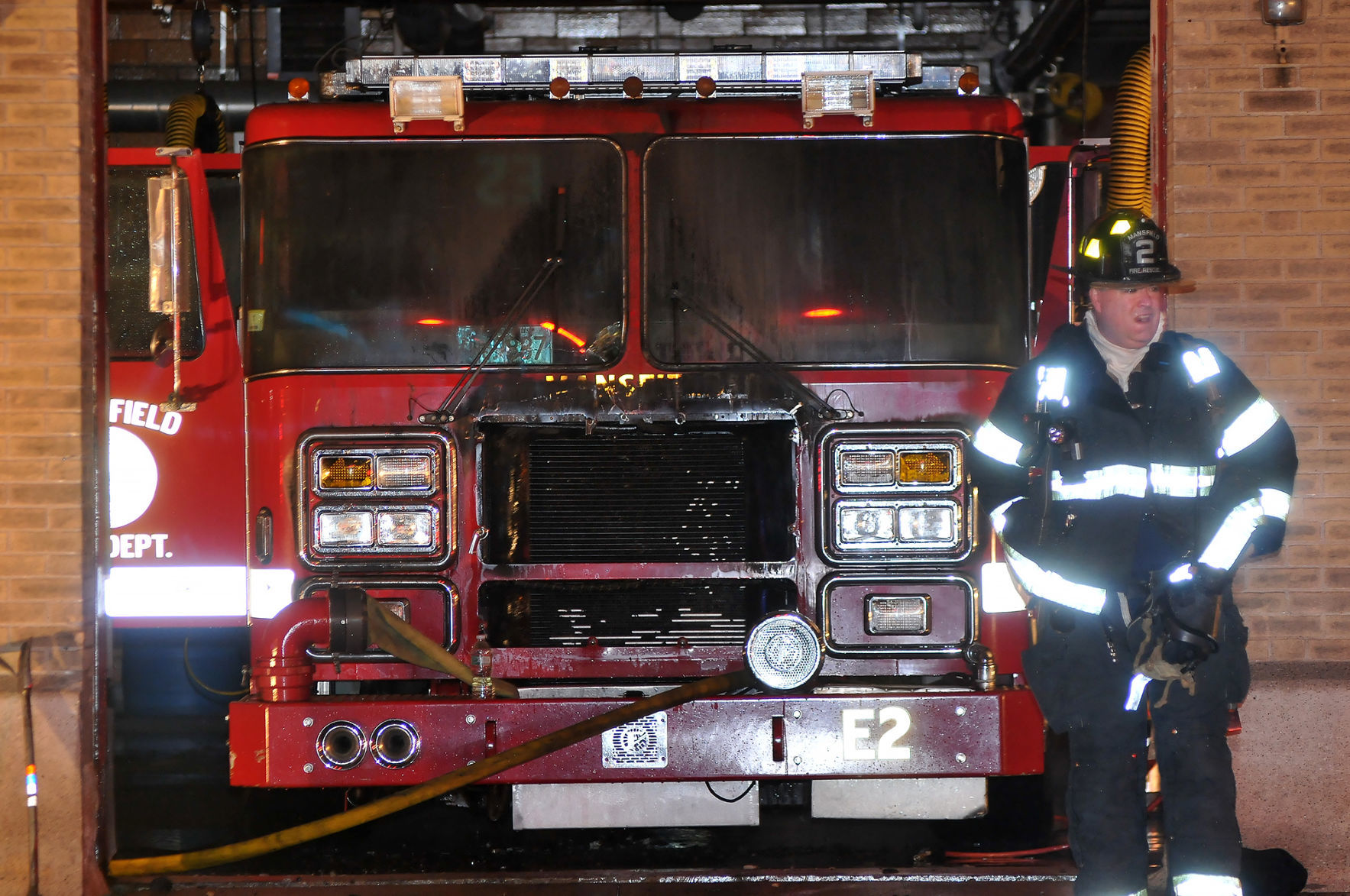 Mansfield FD Fire